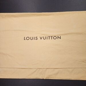 Louis Vuitton Cream Storage Bag